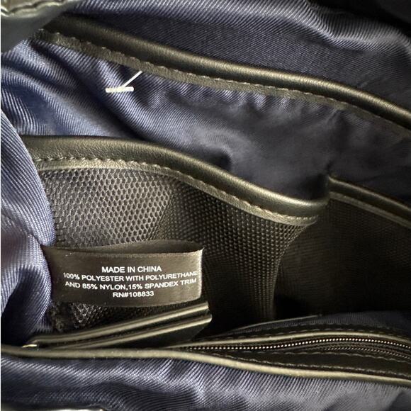 KENNETH COLE NY Backpack Gunmetal Grey Vesey Water Resistant Nylon Travel - Picture 10 of 16